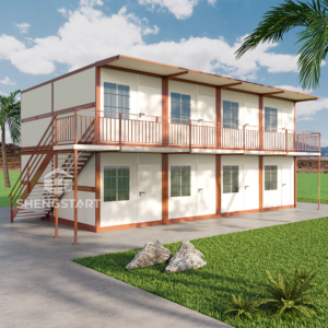 40ft expandable container house— three bedrooms modular home (copy)